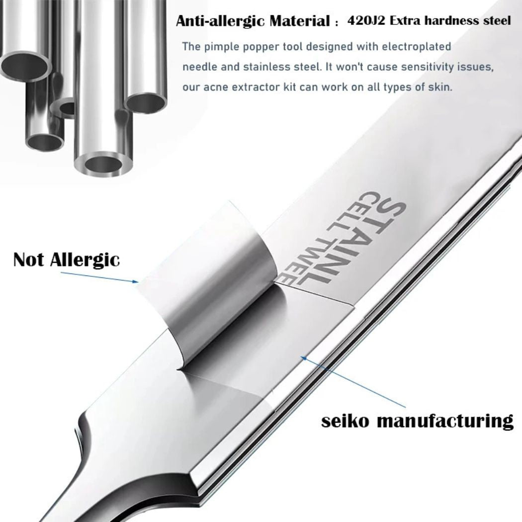 Henvivi™ Professional Stainless Steel Blackhead Acne Removal