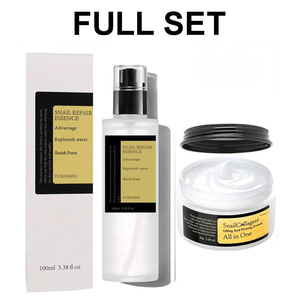 Henvivi™ Snail Collagen Cream Repair Essence Set