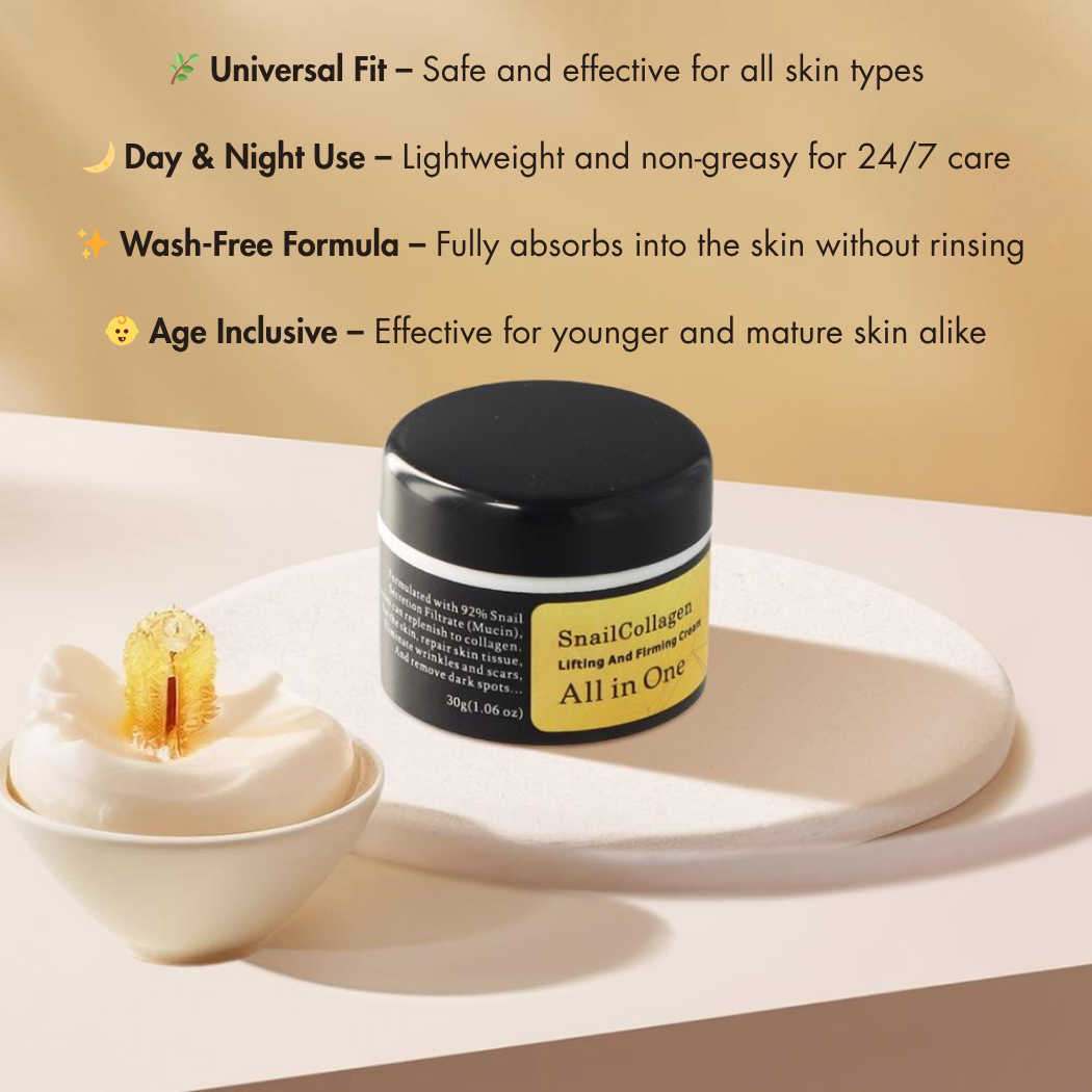 Henvivi™ Snail Collagen Cream Repair Essence Set