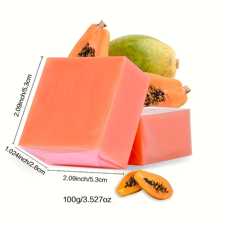 Henvivi™ 100g Essential Oil Papaya Soap Handmade