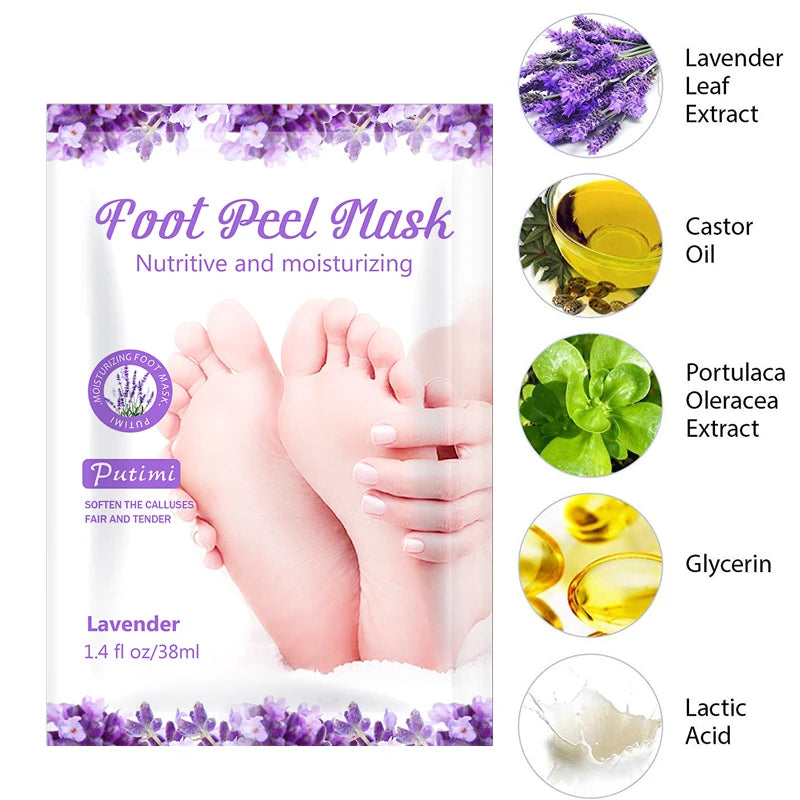 Henvivi™ 6packs Exfoliating Foot Mask Feet Peeling