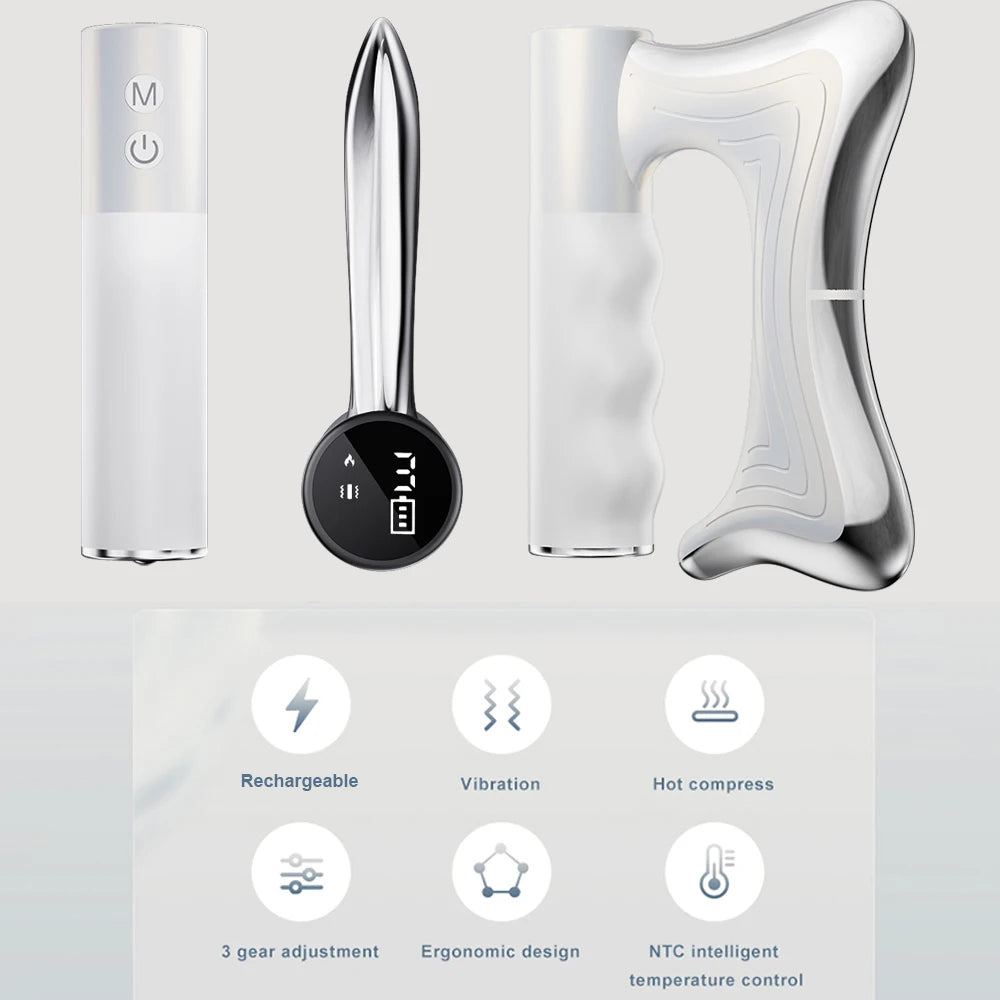 Henvivi™ Heating Fascia Knife Muscle Relaxation Lcd