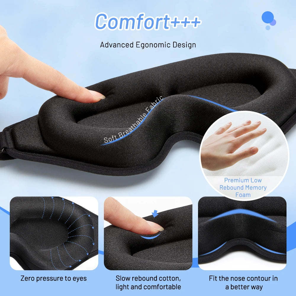Henvivi™ 3d Mask Blindfold Sleeping Aid Eye