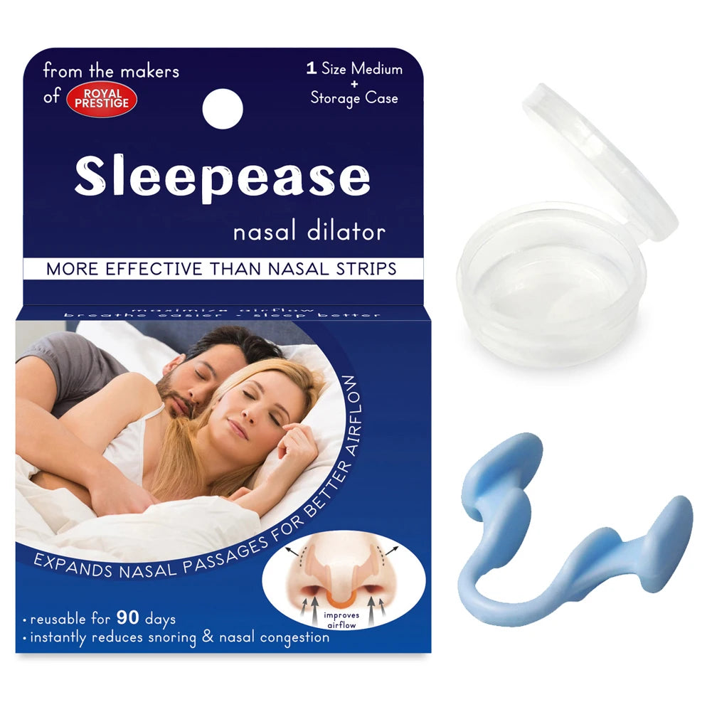 Henvivi™ 1pc Silicone Nose Clip Anti Snoring