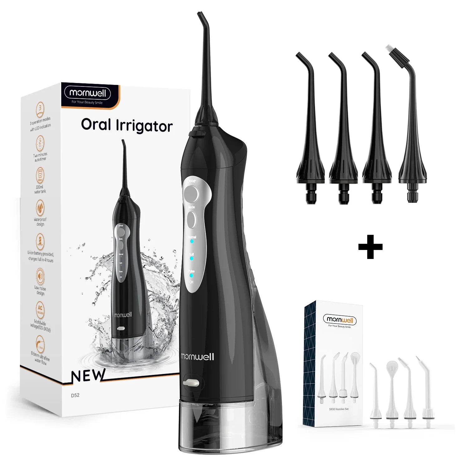 Henvivi™ Oral Irrigator D52 Dental Water Flosser