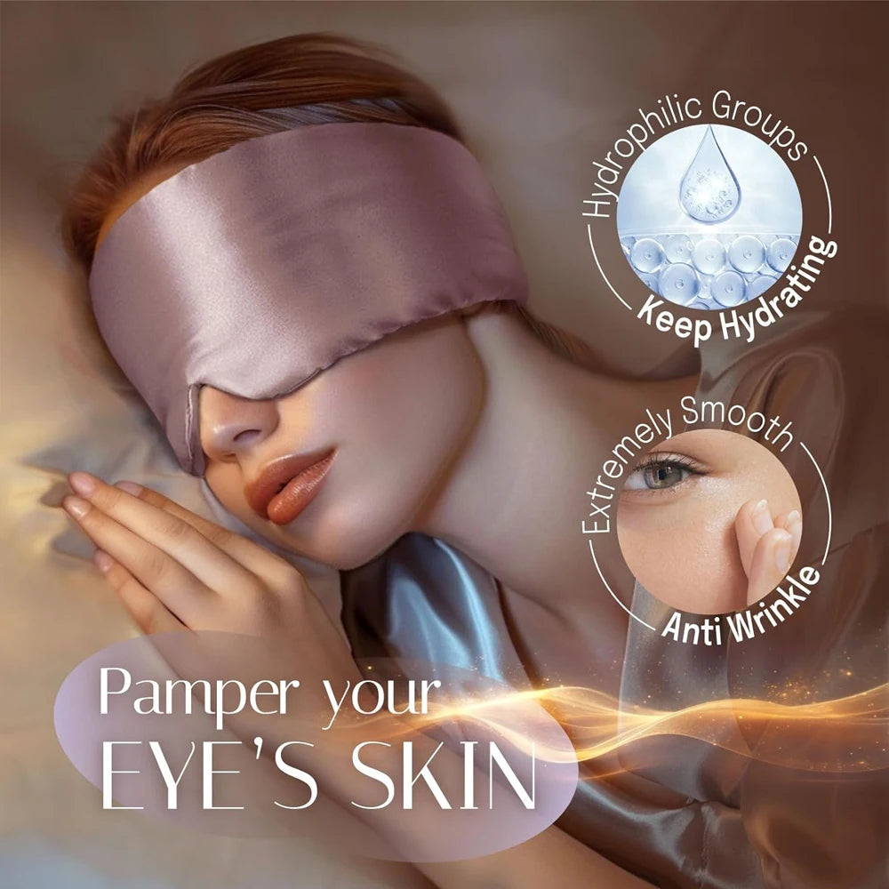 Henvivi™ Silk Mask Soft Pressureless Sleeping Mulberry