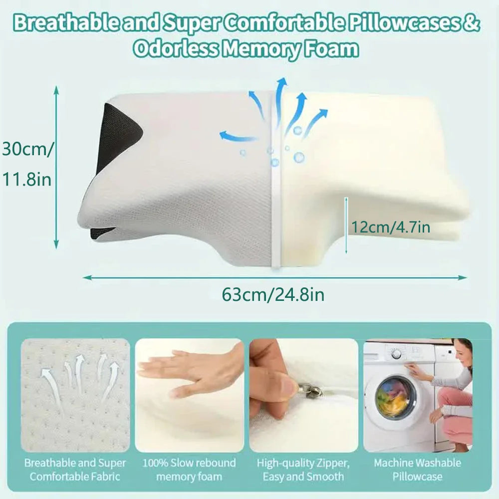 Henvivi™ Butterfly Slow Rebound Comfortable Foam Cervical