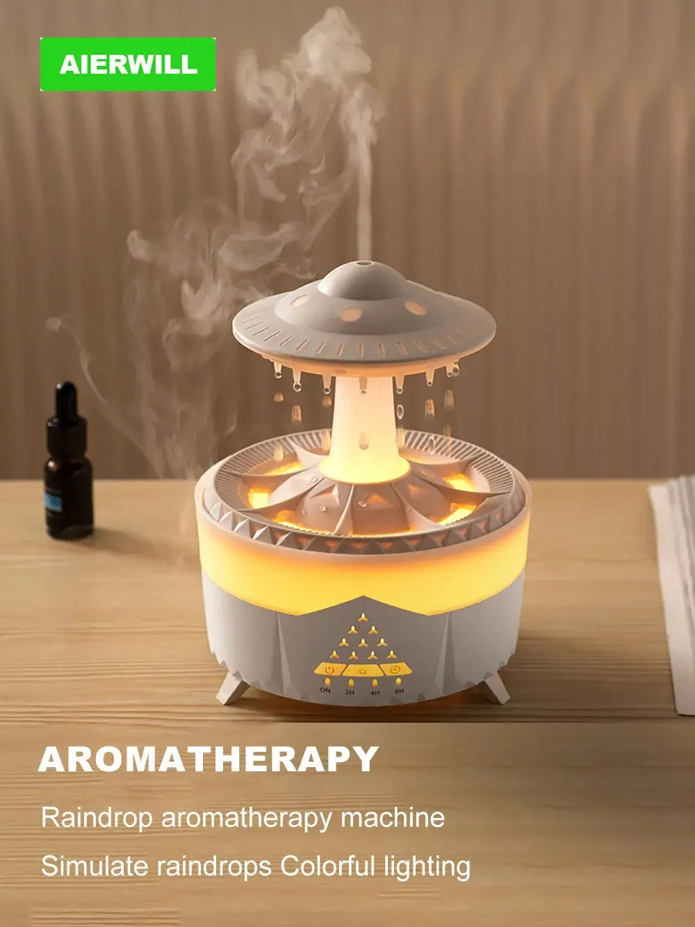 Henvivi™ Aierwill Ufo Air Humidifier Ultrasonic Aromatherapy