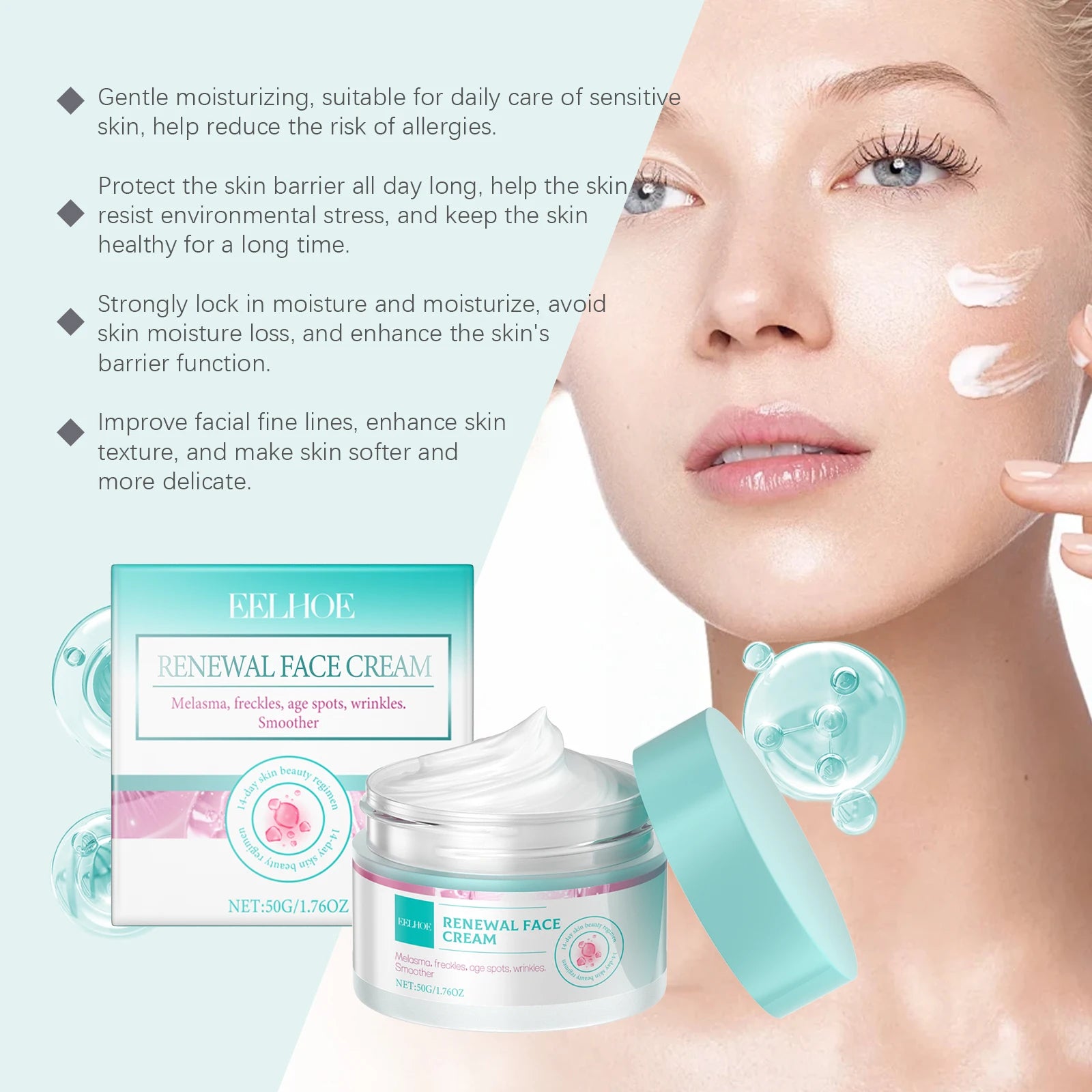 Henvivi™ Collagen Firming Facial Cream Renewal Deep