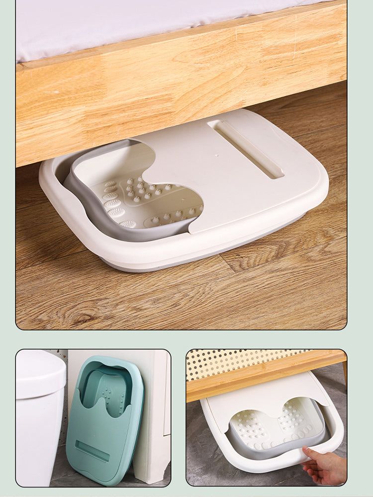 Henvivi™ Foldable Foot Bath Bucket Soaking Tub