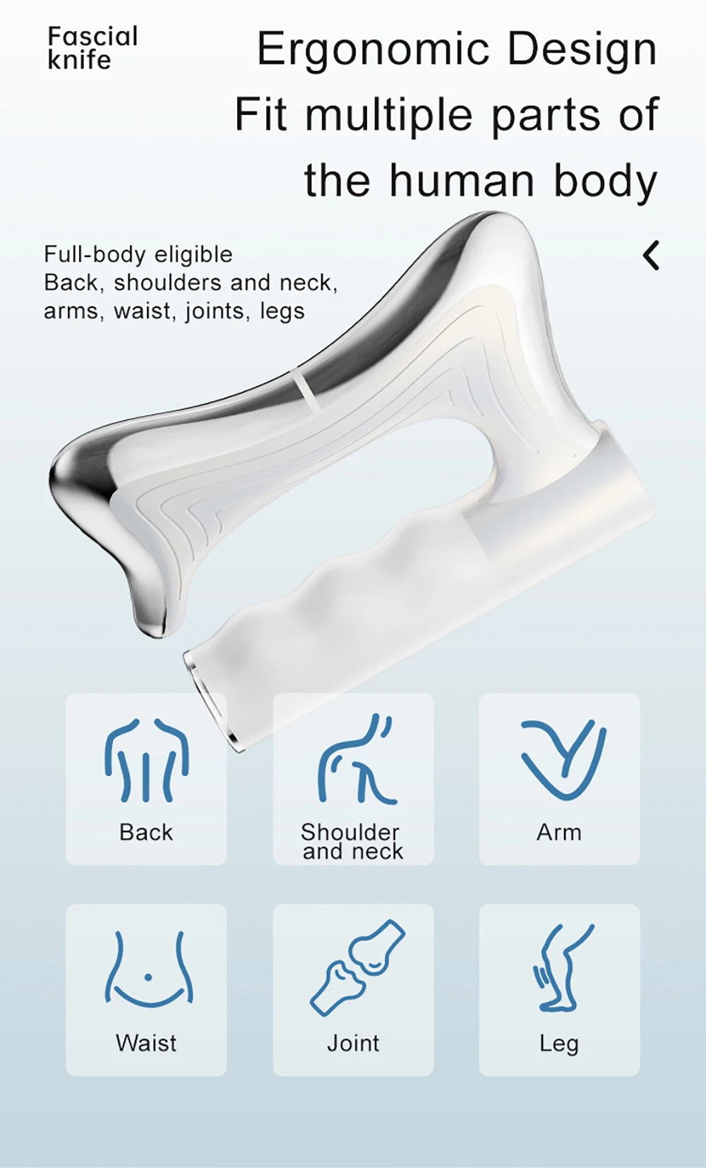 Henvivi™ Heating Fascia Knife Muscle Relaxation Lcd