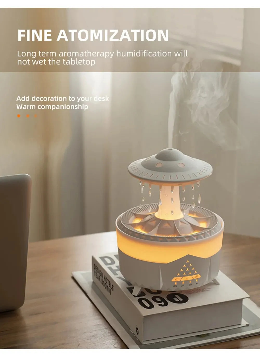 Henvivi™ Aierwill Ufo Air Humidifier Ultrasonic Aromatherapy