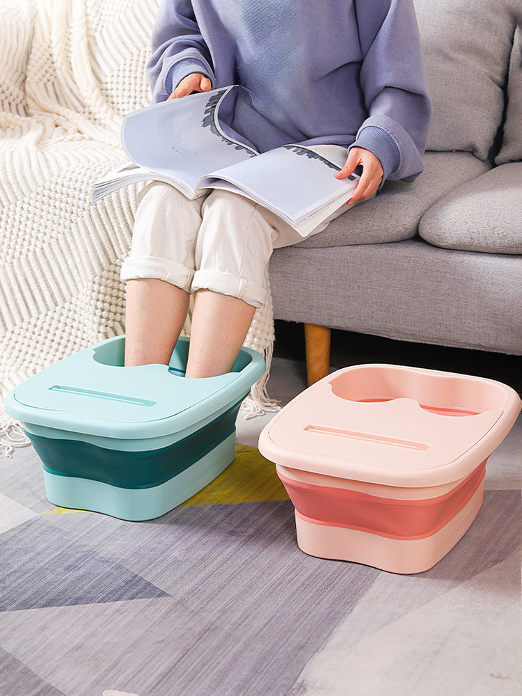 Henvivi™ Foldable Foot Bath Bucket Soaking Tub
