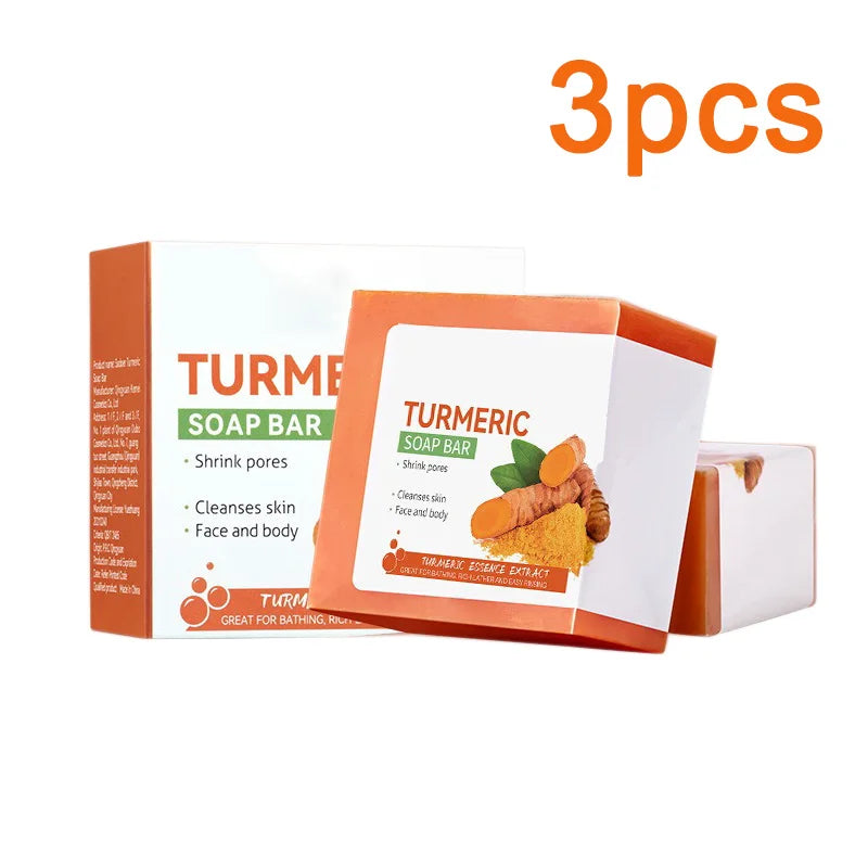 Henvivi™ Hand Made Turmeric Soap Cleaning Lightening