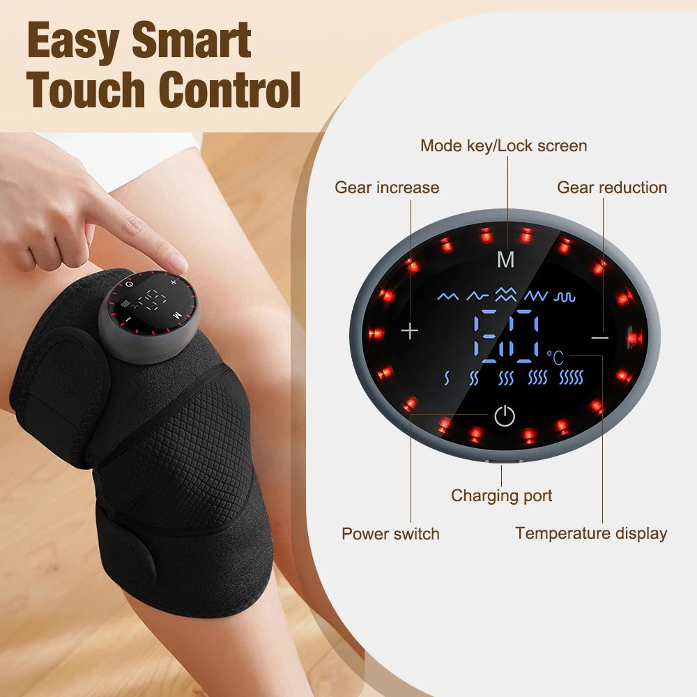 Henvivi™ 3-in-1 Cordless Heated Knee Massager