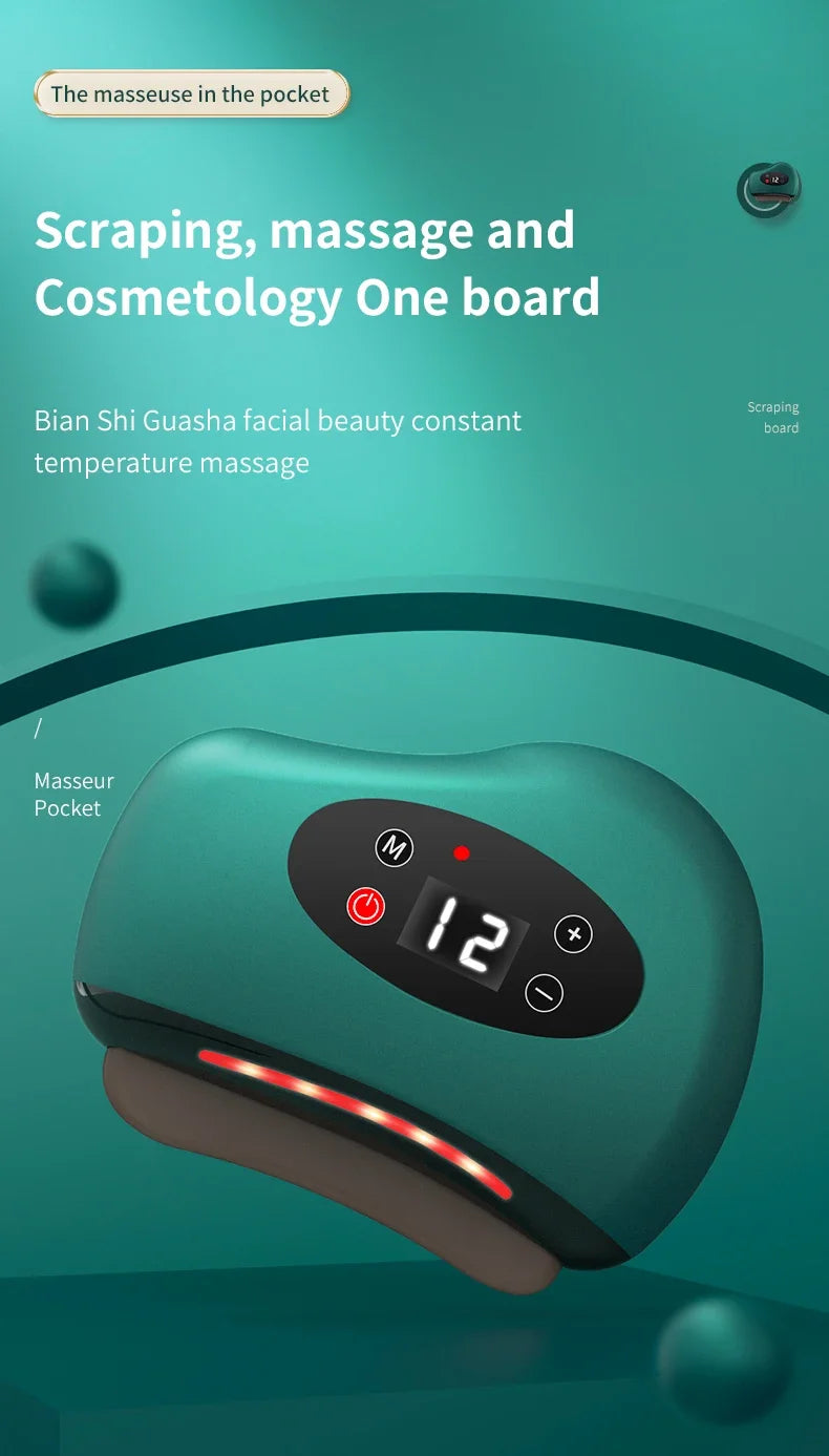 Henvivi™ Guasha Compress Eye Stone Heating Vibration