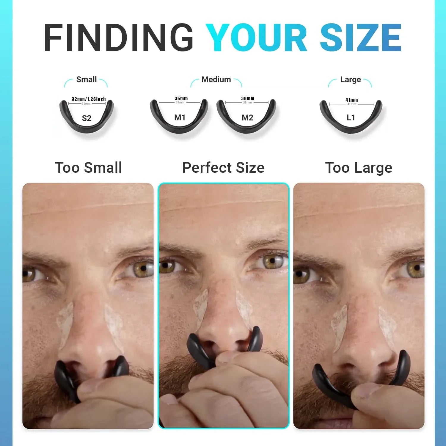 Henvivi™ Magnetic Nasal Breathing Dilators Kits