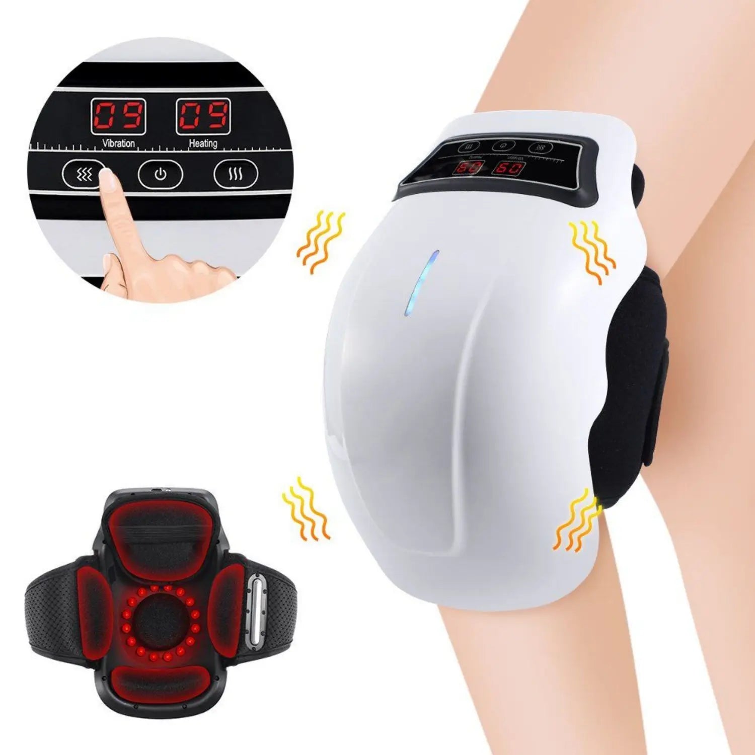 Henvivi™ High Frequency Heated Knee Compression Massager