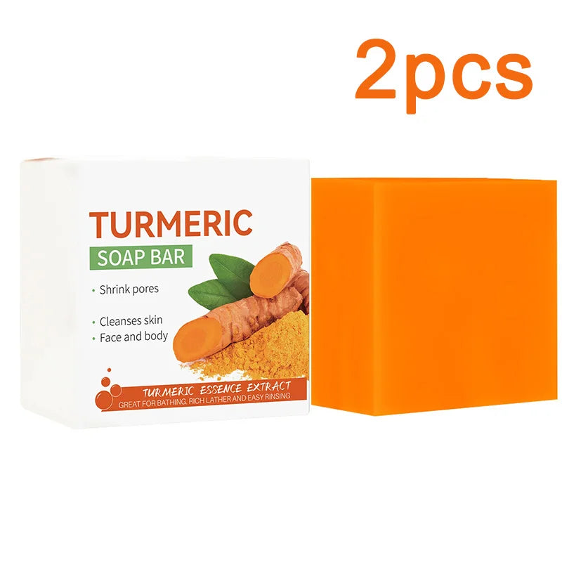 Henvivi™ Hand Made Turmeric Soap Cleaning Lightening