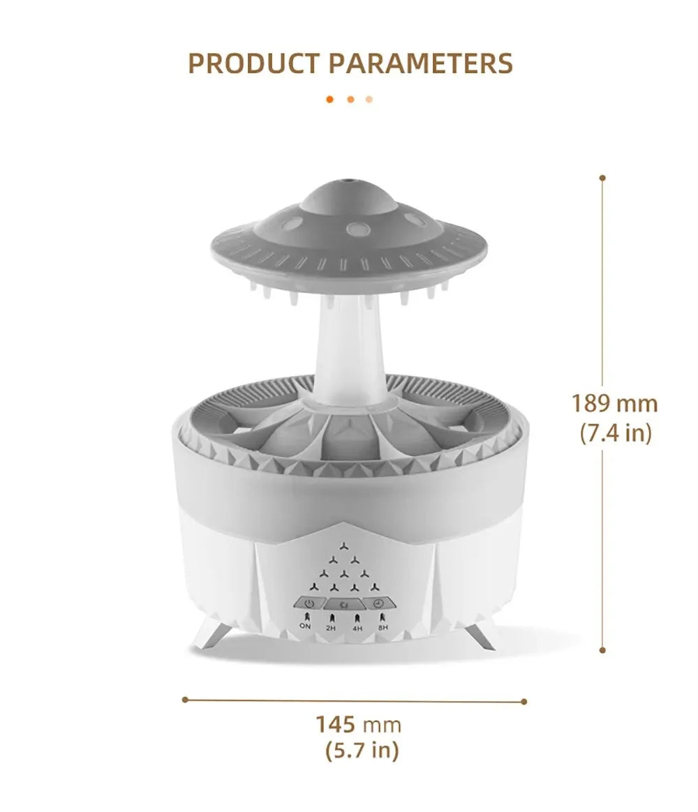 Henvivi™ Aierwill Ufo Air Humidifier Ultrasonic Aromatherapy