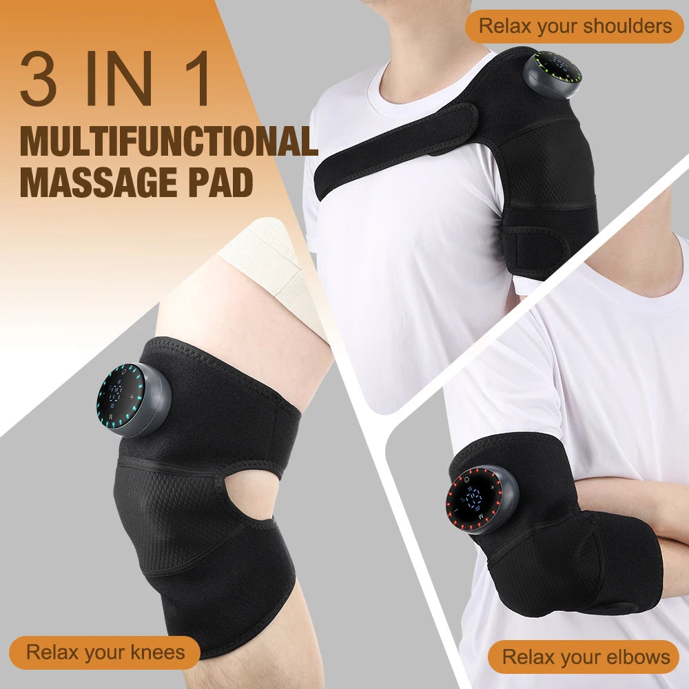 Henvivi™ 3-in-1 Cordless Heated Knee Massager