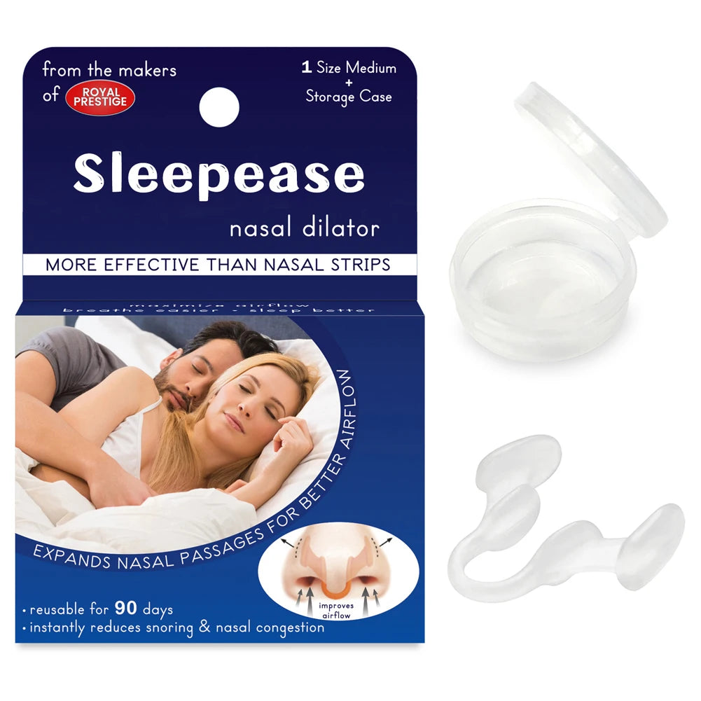 Henvivi™ 1pc Silicone Nose Clip Anti Snoring