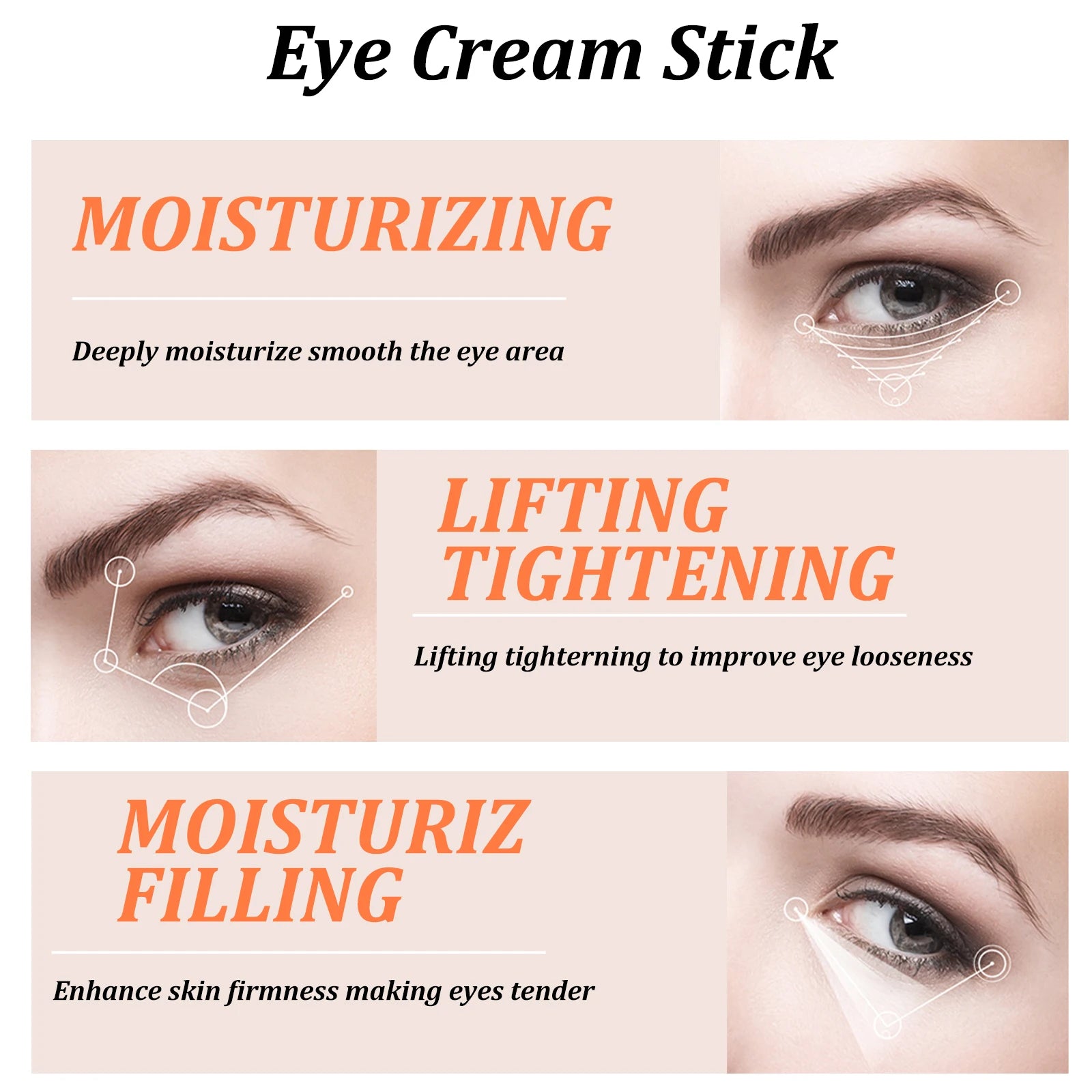 Henvivi™ Snail Eye Cream Stick Collagen Fade