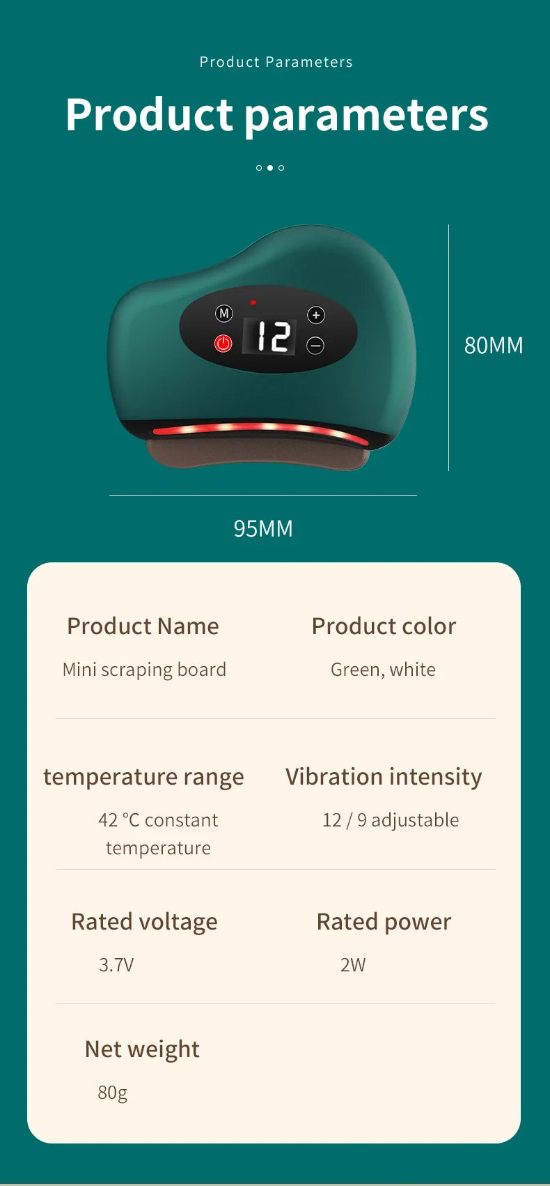 Henvivi™ Guasha Compress Eye Stone Heating Vibration