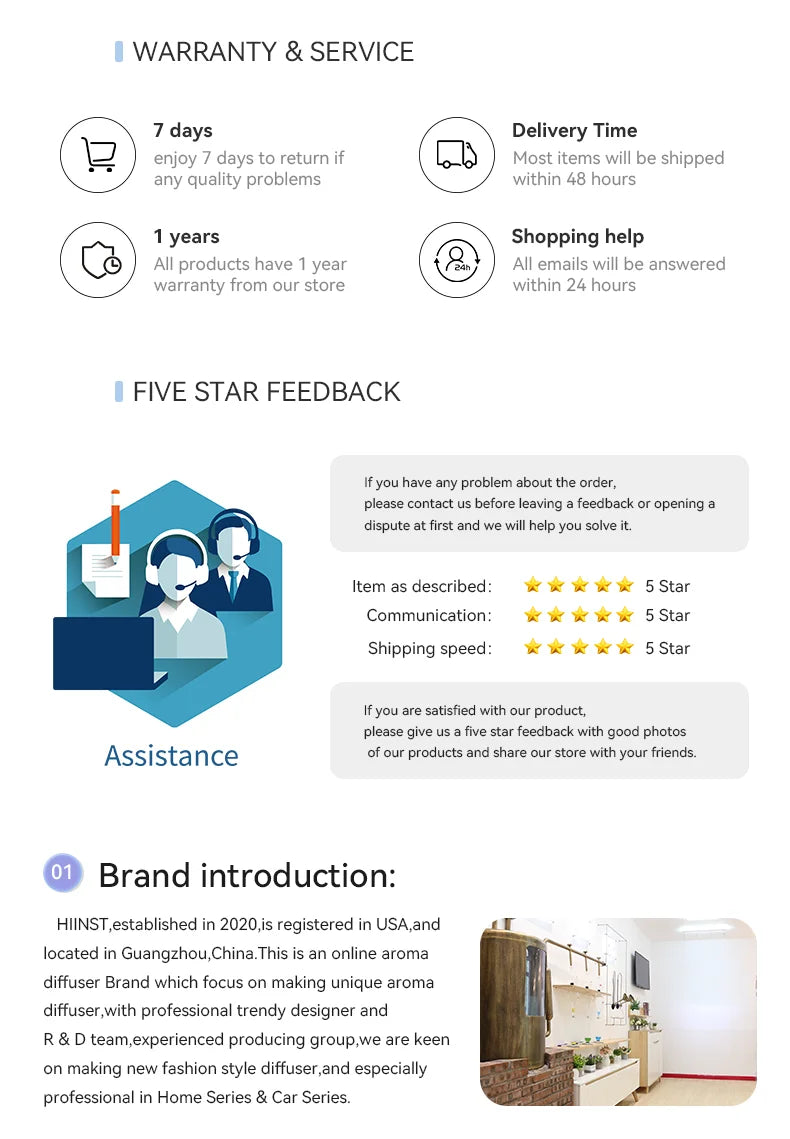 Henvivi™ Aroma Essential Oil Diffuser Start