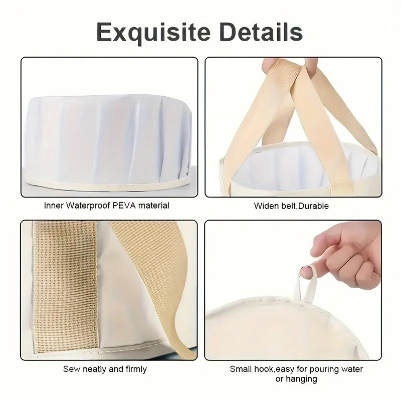 Henvivi™ 1pc Foldable Foot Soaking Tub Insulated