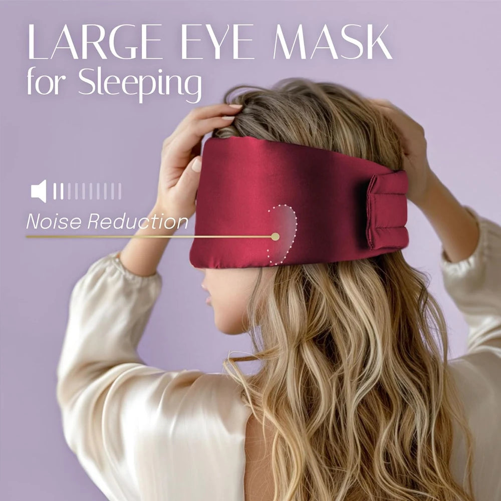 Henvivi™ Silk Mask Soft Pressureless Sleeping Mulberry