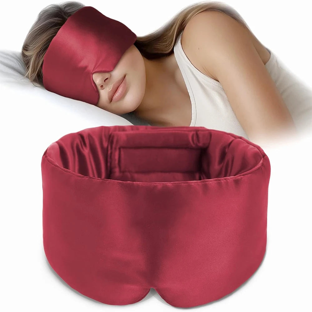 Henvivi™ Silk Mask Soft Pressureless Sleeping Mulberry