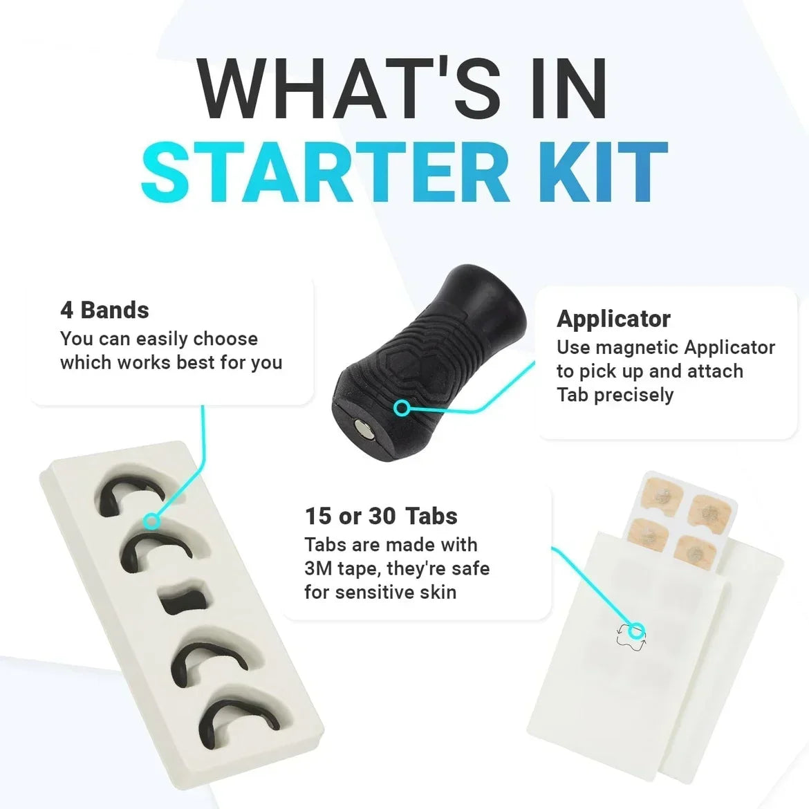 Henvivi™ Magnetic Nasal Breathing Dilators Kits