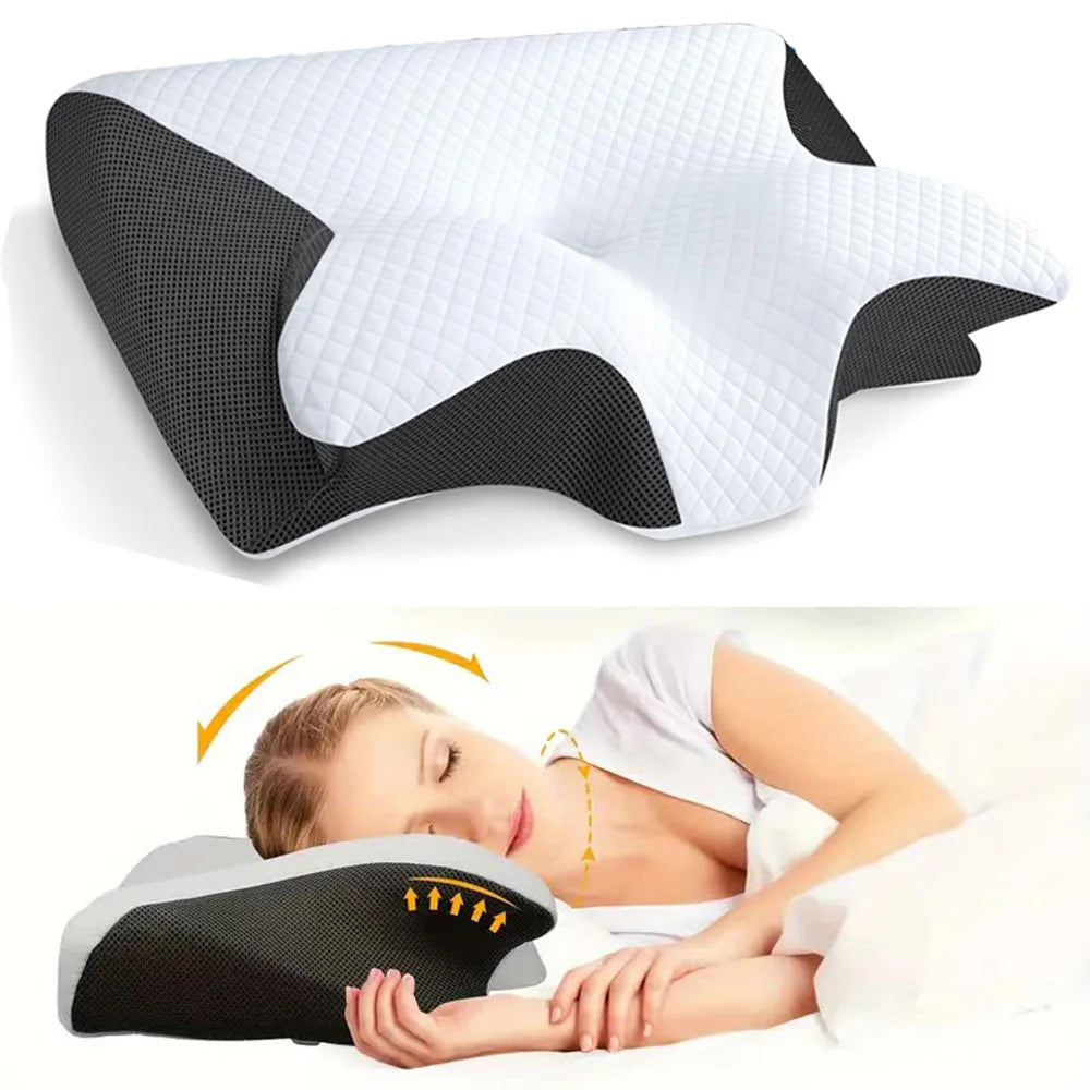 Henvivi™ Butterfly Slow Rebound Comfortable Foam Cervical