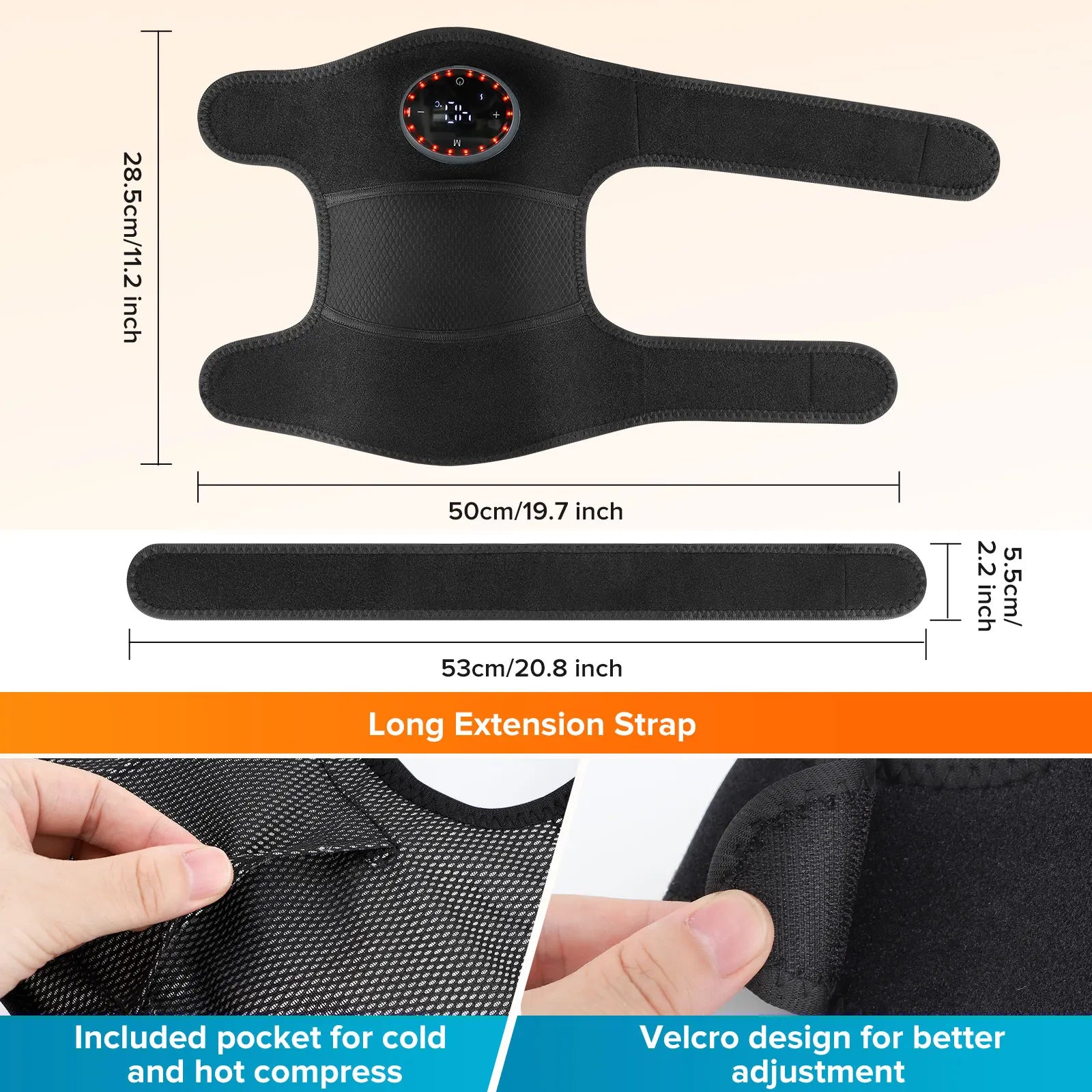 Henvivi™ 3-in-1 Cordless Heated Knee Massager