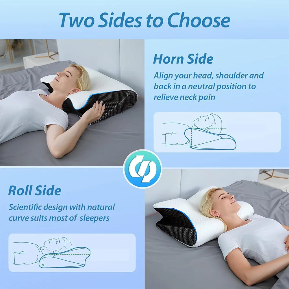 Henvivi™ Butterfly Slow Rebound Comfortable Foam Cervical