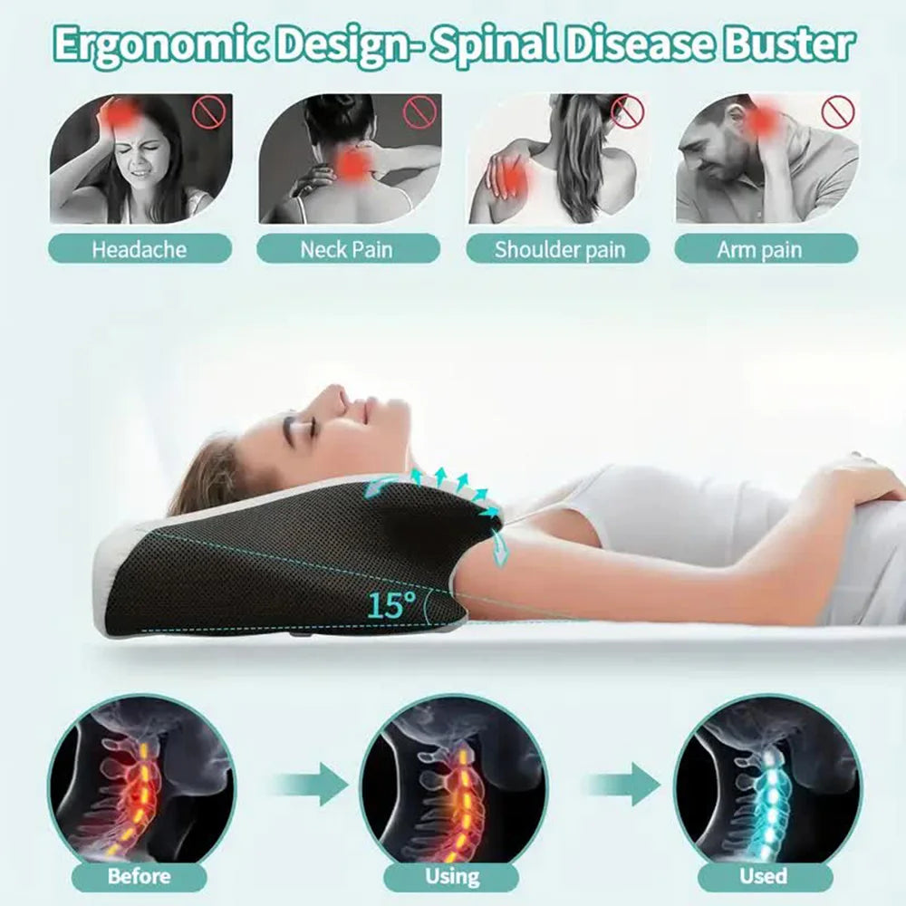 Henvivi™ Butterfly Slow Rebound Comfortable Foam Cervical