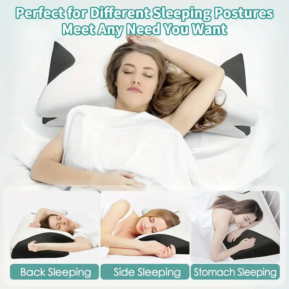 Henvivi™ Butterfly Slow Rebound Comfortable Foam Cervical