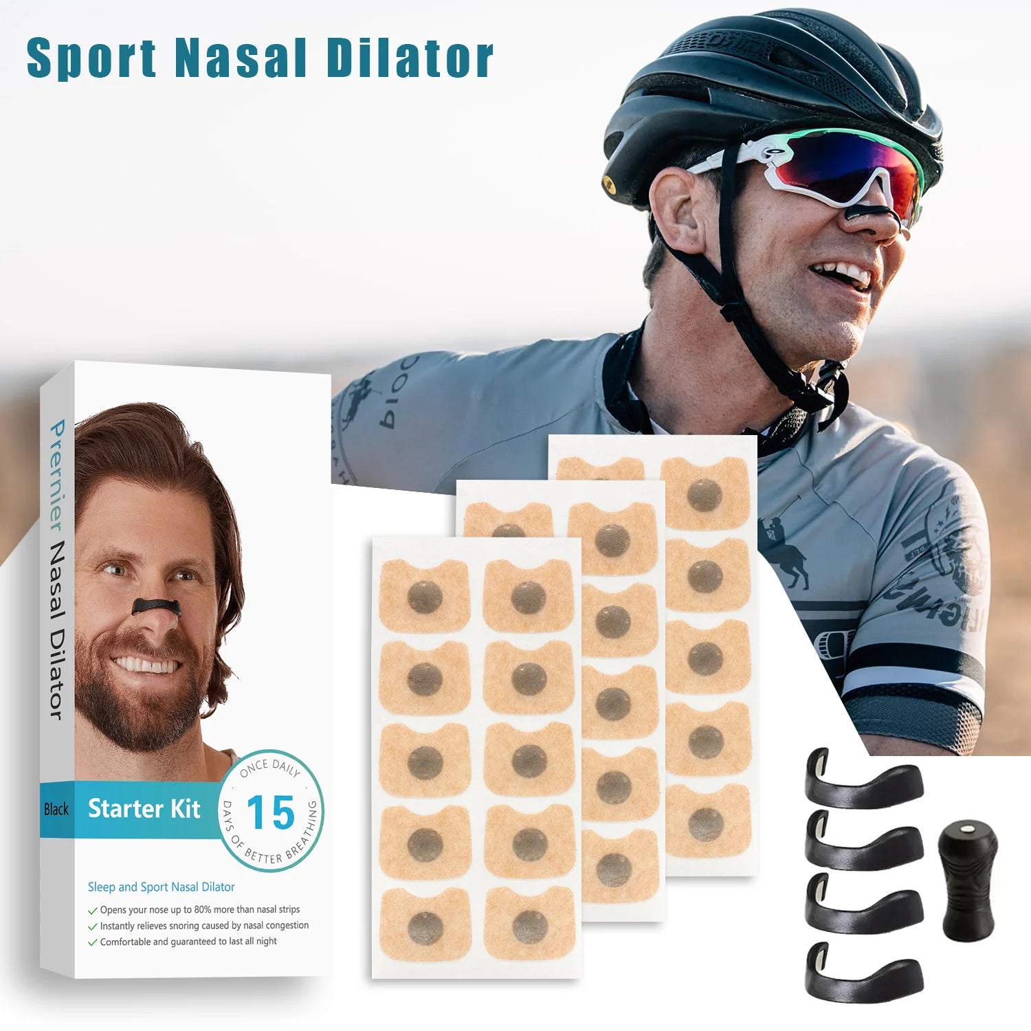 Henvivi™ Magnetic Nasal Breathing Dilators Kits
