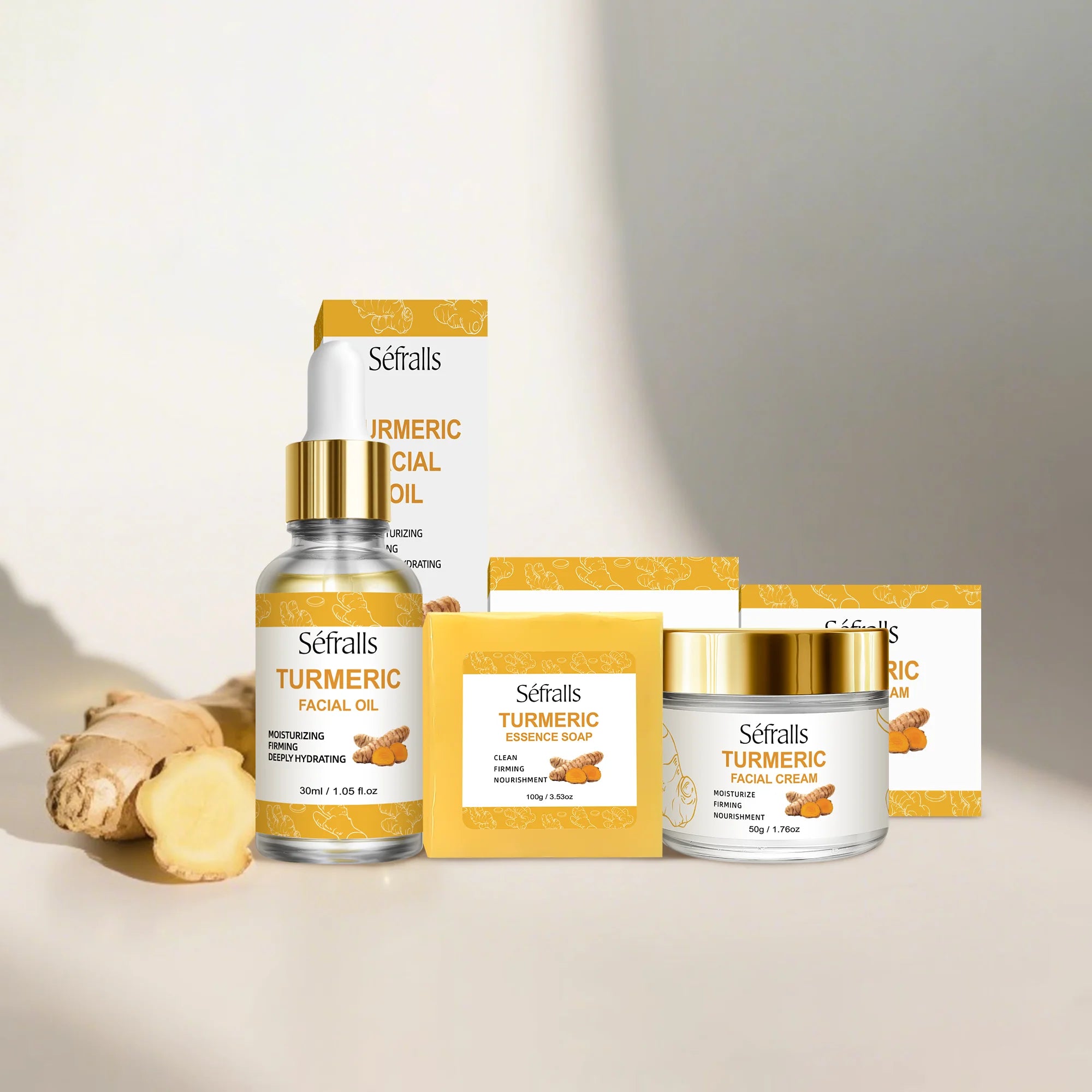 Henvivi™ Turmeric Skincare Piece Set