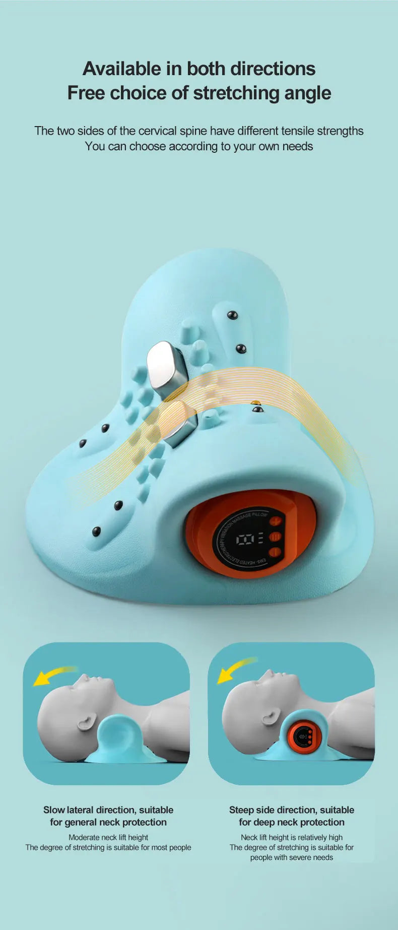 Henvivi™ Cervical Adult Repair Traction Head Acupoint