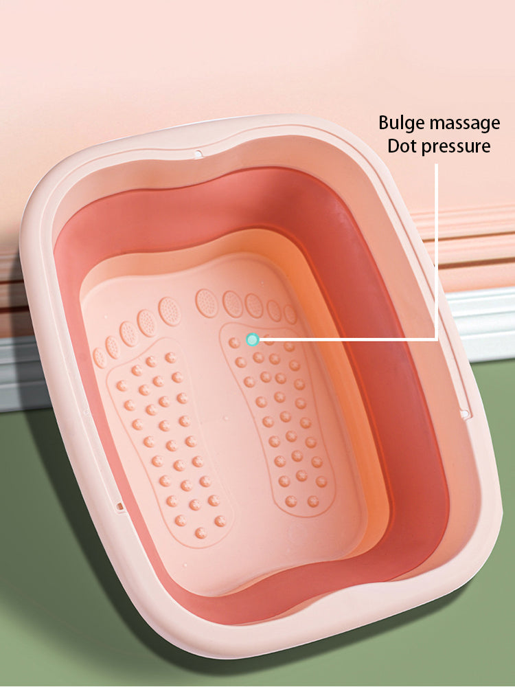 Henvivi™ Foldable Foot Bath Bucket Soaking Tub
